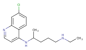 Desethyl chloroquine图片