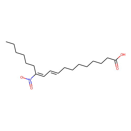 9(E),11(E)-12-nitro Conjugated Linoleic Acid图片