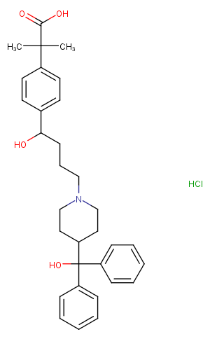 Fexofenadine hydrochloride图片