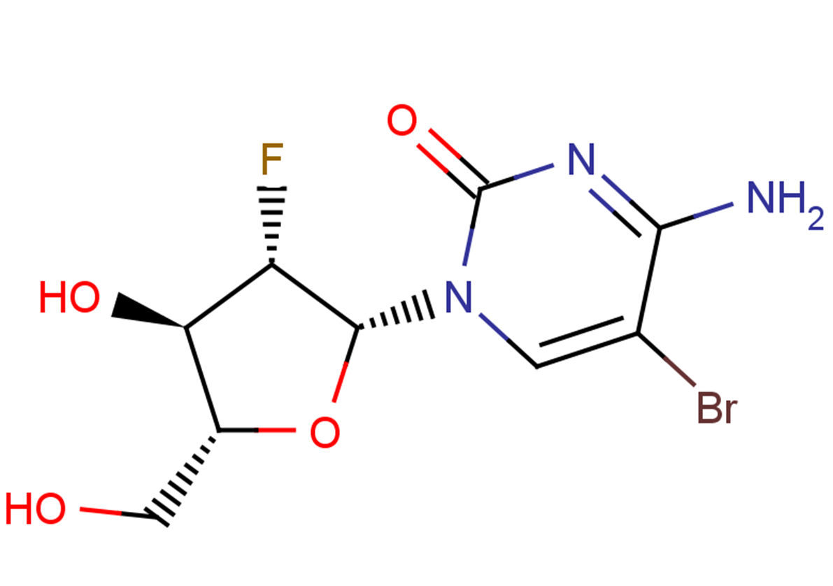 5-Bromo-2'-deoxy-2'-fluoro-beta-D-arabinocytidine图片