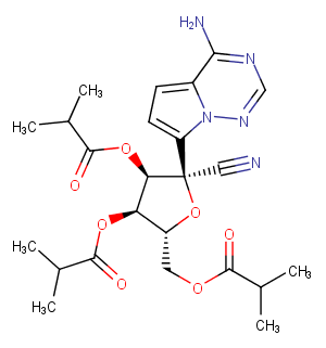 GS-441524 tris-isobutyryl ester图片