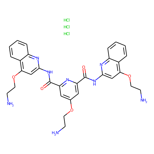Pyridostatin Trihydrochloride图片