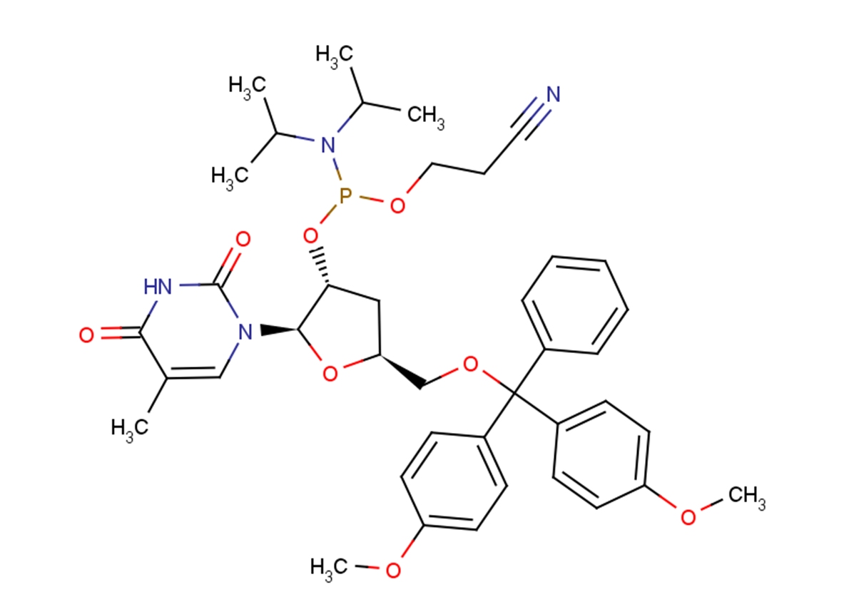 5-Me-3'-dU-2'-phosphoramidite图片