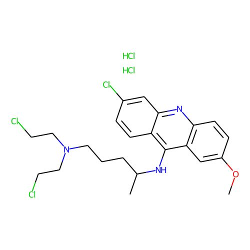 Quinacrine mustard(hydrochloride)图片