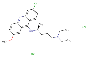 d-Atabrine dihydrochloride图片