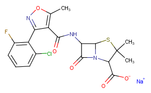 Flucloxacillin sodium图片