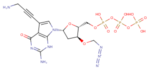 7-Deaza-7-propargylamino-3'-azidomethyl-dGTP图片