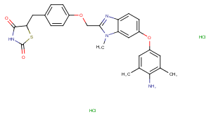 Inolitazone dihydrochloride图片