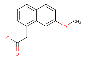 7-Methoxy-1-naphthaleneacetic acid图片