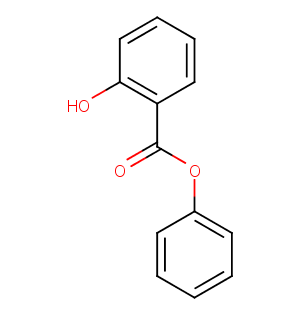 Phenyl salicylate图片