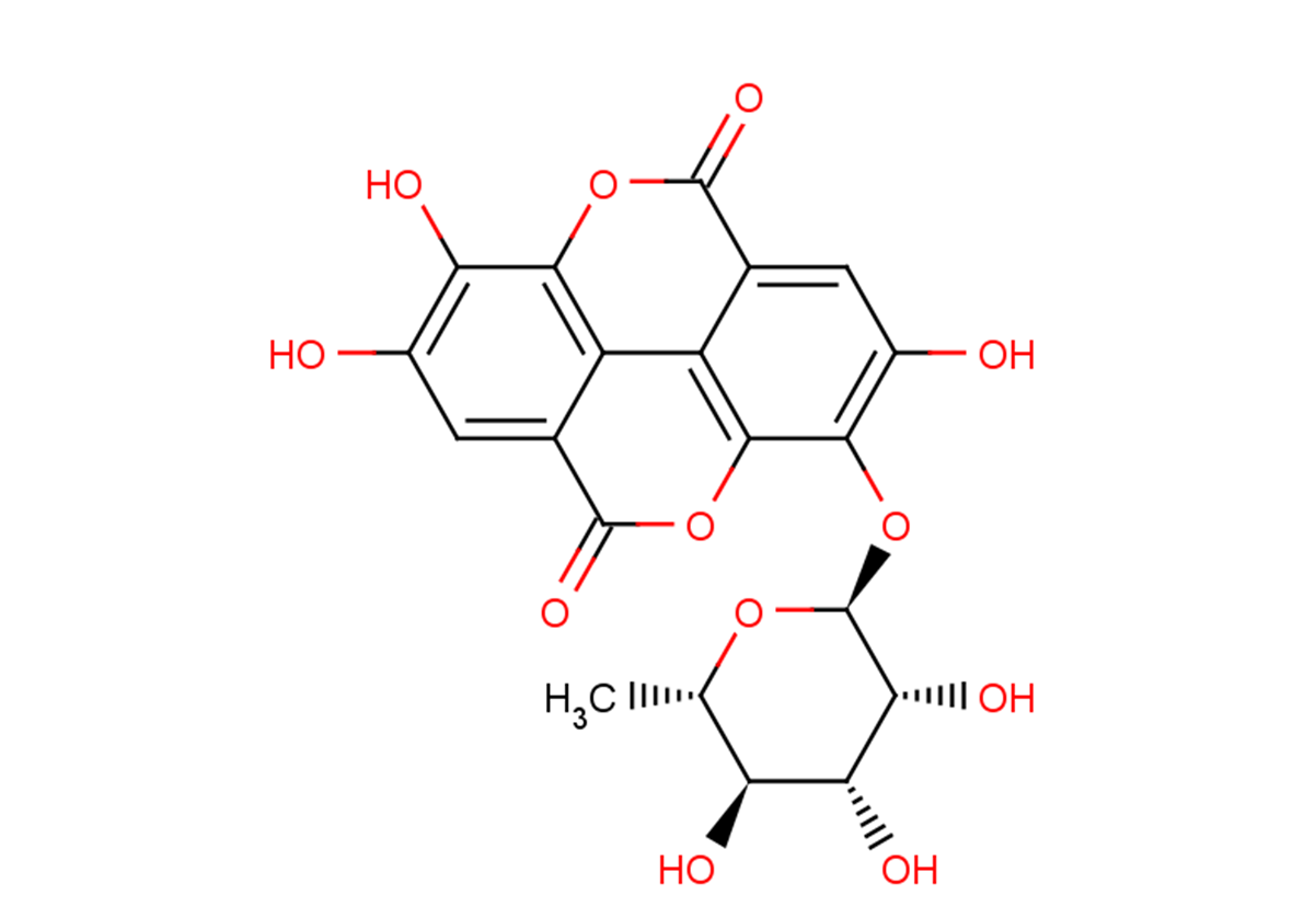 Ellagic acid 3-O--L-rhamnopyranosideͼƬ