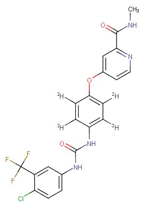 Sorafenib-d4图片