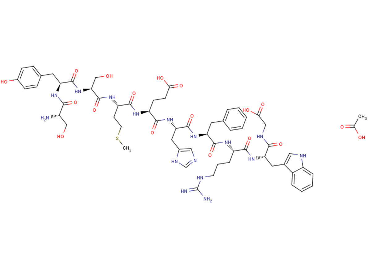 Adrenocorticotropic Hormone(ACTH)(1-10),human acetate图片