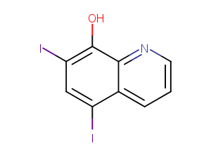 Diiodohydroxyquinoline图片