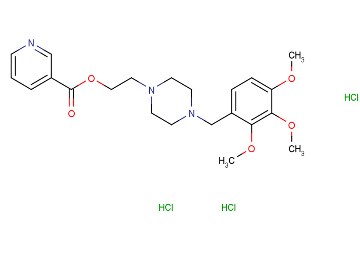 Ninerafaxstat trihydrochloride图片