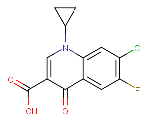 Ciprofloxacin EP IMpurity A图片