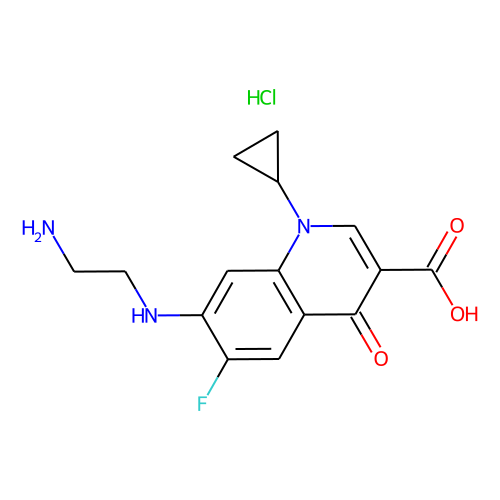 Desethylene Ciprofloxacin(hydrochloride)图片