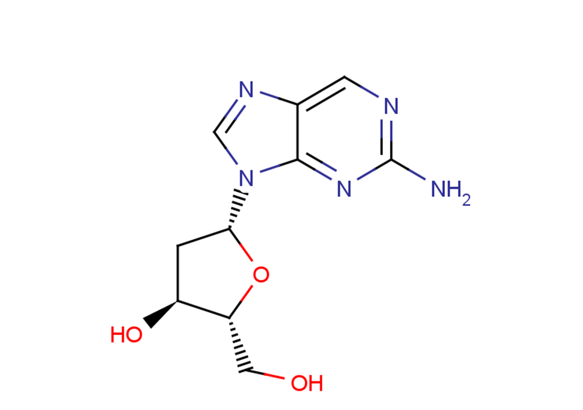 2-Aminopurine-9-beta-D-(2'-deoxy)riboside图片