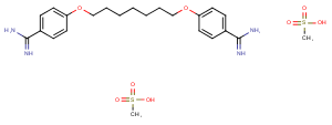 Heptamidine dimethanesulfonate图片