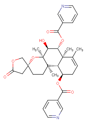 6-O-Nicotinoylscutebarbatine G图片