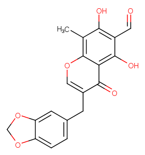 6-Aldehydo-isoophiopogonone A图片