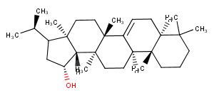19alpha-Hydroxyfern-7-ene图片