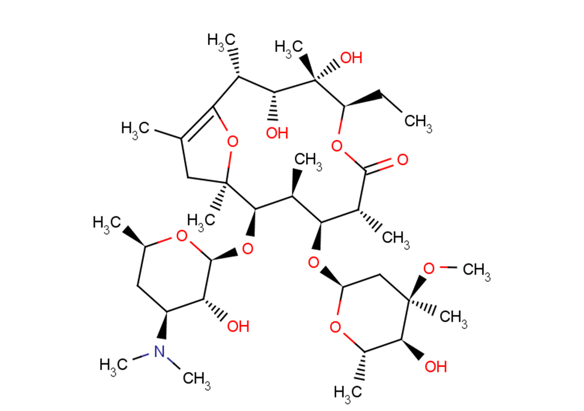 Erythromycin A enol ether图片