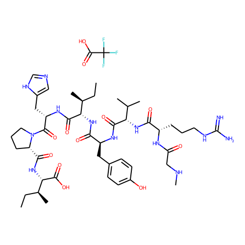 [Sar1,Ile8]-Angiotensin II 3TFA图片