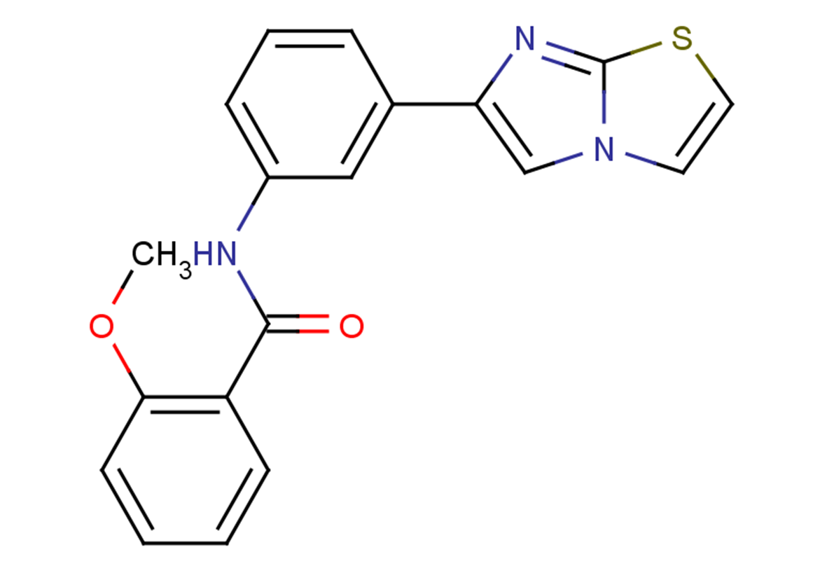 Benzamide,N-(3-imidazo[2,1-b]thiazol-6-ylphenyl)-2-methoxyͼƬ