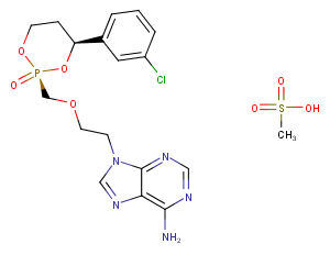 Pradefovir mesylate图片