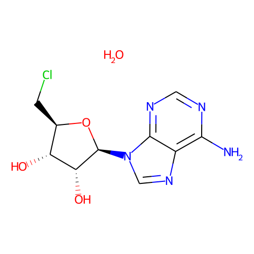 5'-chloro-5'-Deoxyadenosine(hydrate)图片