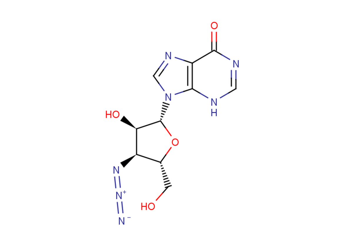3'-Azido-3'-deoxyinosine图片