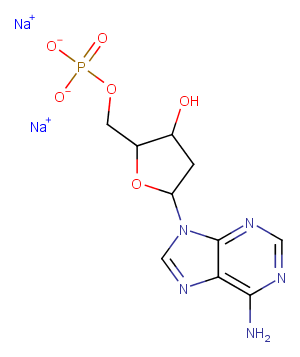 2′-Deoxyadenosine 5′-monophosphate disodium图片
