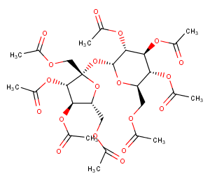 Sucrose octaacetate图片