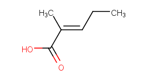 (E)-2-Methyl-2-pentenoic acid图片