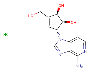 3-deazaneplanocin A HCl图片