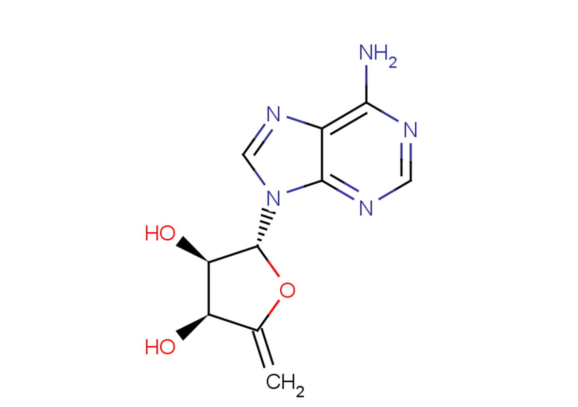 4',5'-Didehydro-5'-deoxyadenosine图片