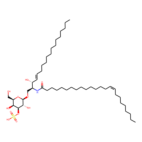 C24:1 3'-sulfo Galactosylceramide(d18:1/24:1(15Z))图片