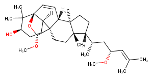 (19S,23S)-5β,19-Epoxy-19,23-dimethoxycucurbita-6,24-dien-3β-ol图片