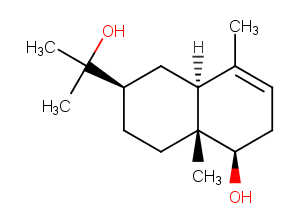 3-Eudesmene-1beta,11-diol图片