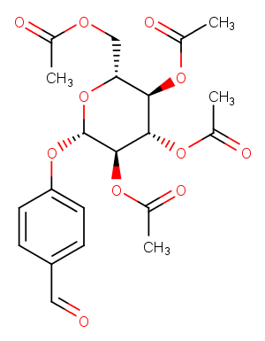 4-Formylphenyl(tetra-O-acetyl)-β-D-glucopyranoside图片