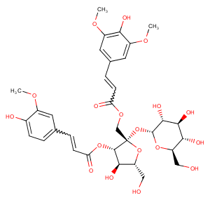 3-Feruloyl-1-Sinapoyl sucrose图片