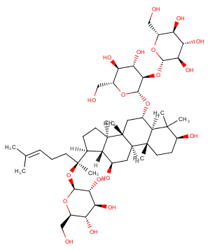 20-O-Glucoginsenoside Rf图片
