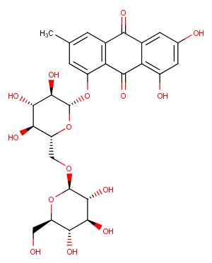 Emodin-1-O-β-gentiobioside图片
