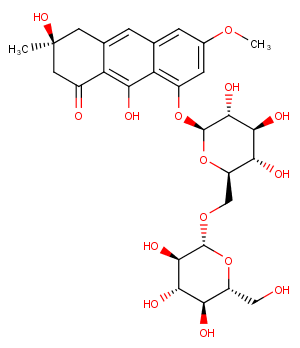 Torosachrysone 8-O-beta-gentiobioside图片