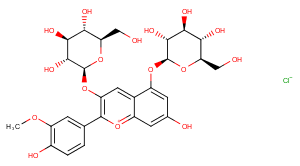 Peonidin-3,5-O-diglucoside chloride图片