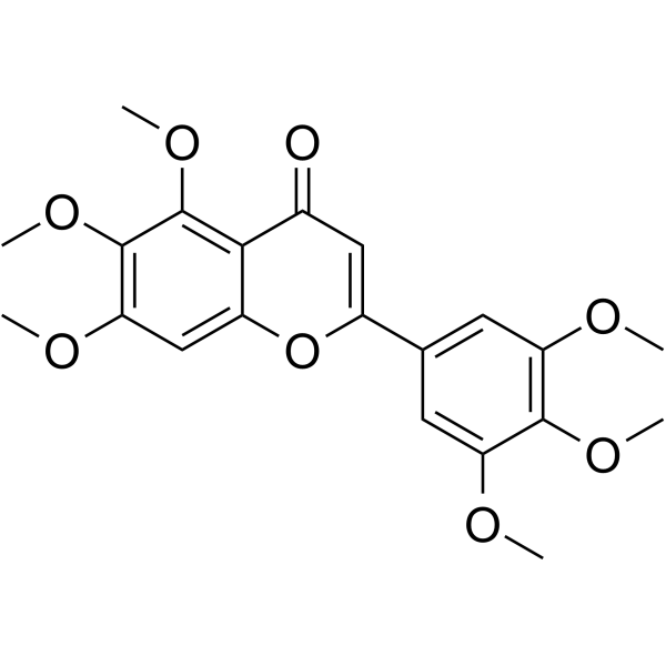 3′,4′,5′,5,6,7-Hexamethoxyflavone图片
