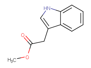 Methyl 2-(1H-indol-3-yl)acetate图片