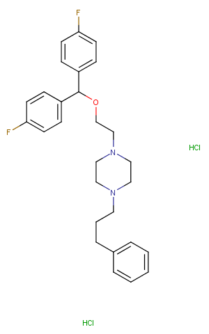Vanoxerine dihydrochloride图片