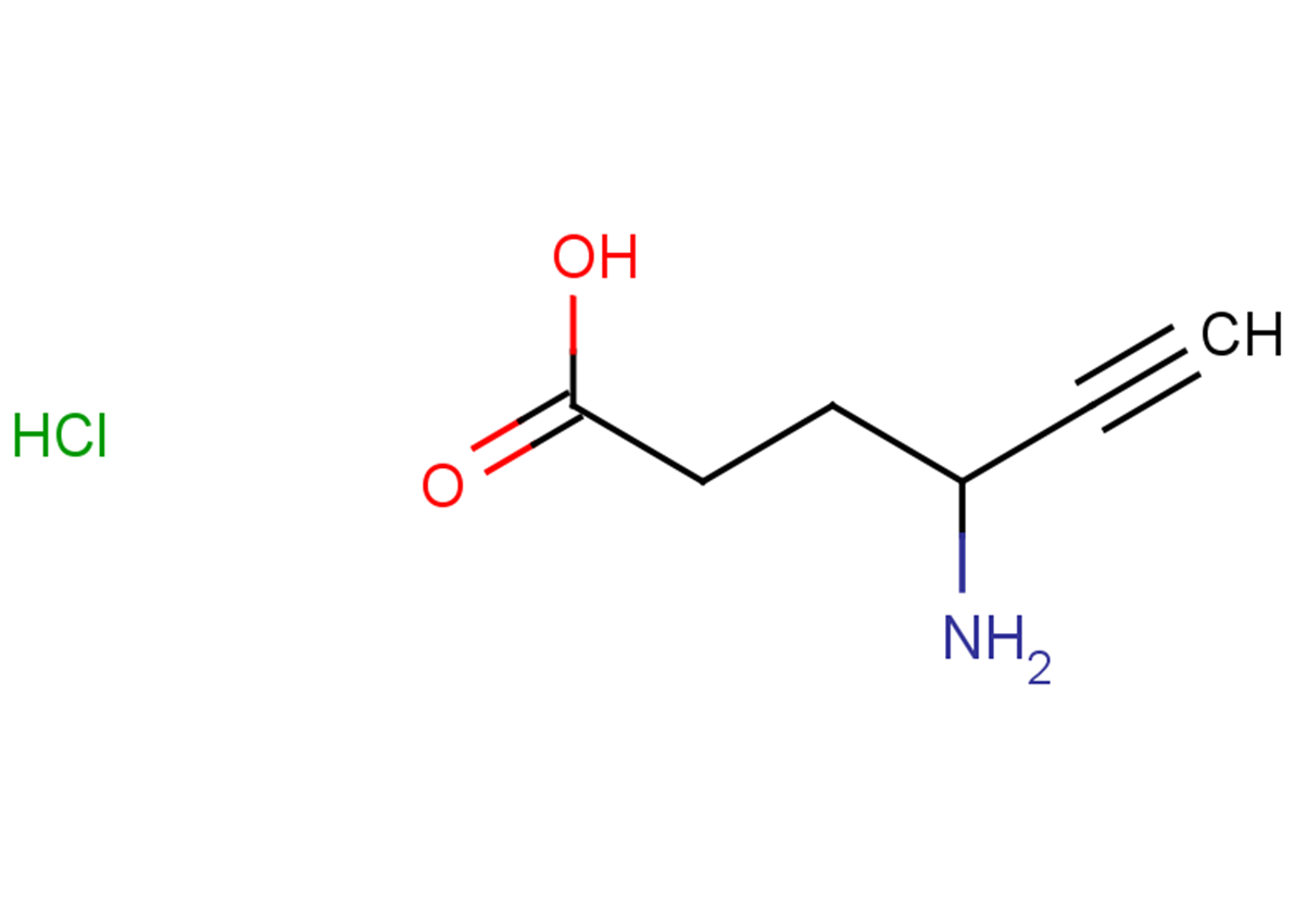 γ-Acetylenic GABA hydrochloride(57659-38-8 Free base)图片